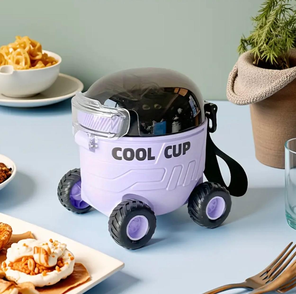 زجاجة مياه مزدوجة من روفر سعة 550 مل، مقاومة للتسرب والسقوط