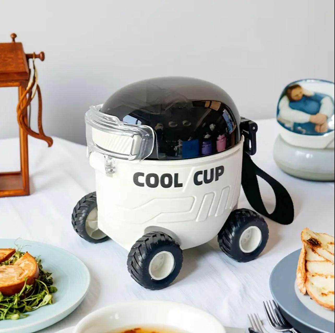 زجاجة مياه مزدوجة من روفر سعة 550 مل، مقاومة للتسرب والسقوط