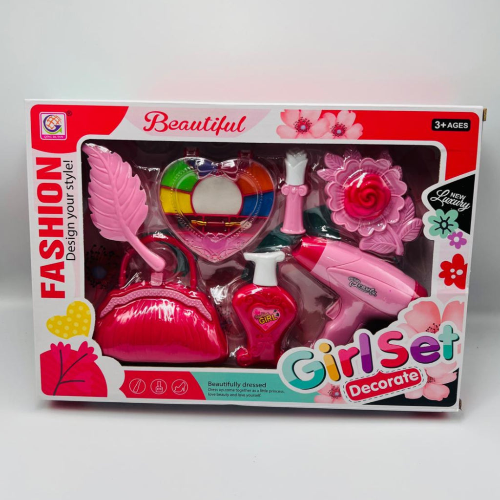 لعبة مكياج محاكاة منزلية للأطفال، مجموعة ألعاب تزيين المنزل، لعبة تفاعلية للوالدين والطفل، هدية مثالية للأطفال