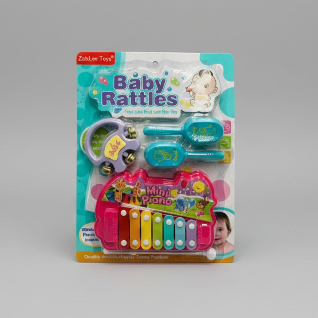 مجموعة ألعاب بيانو صغيرة مكونة من 7 مفاتيح من بيبي كيدز