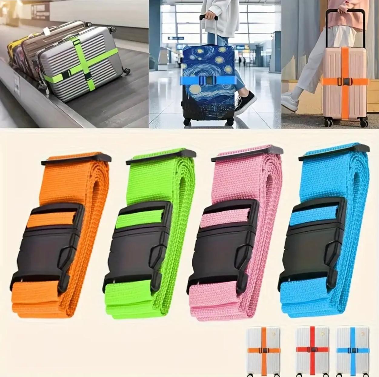 1pc Adjustable Anti-Theft Luggage Strap