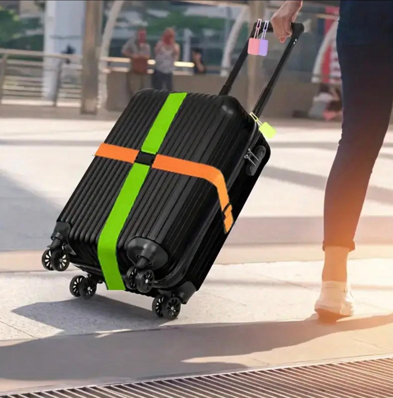 1pc Adjustable Anti-Theft Luggage Strap