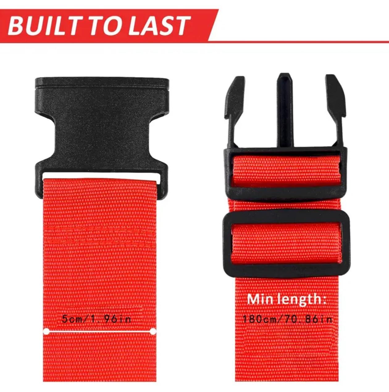 1pc Adjustable Anti-Theft Luggage Strap