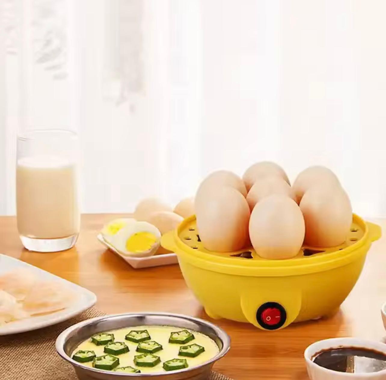 Mini Electric Egg Cooker – Automatic Rapid Egg Steamer
