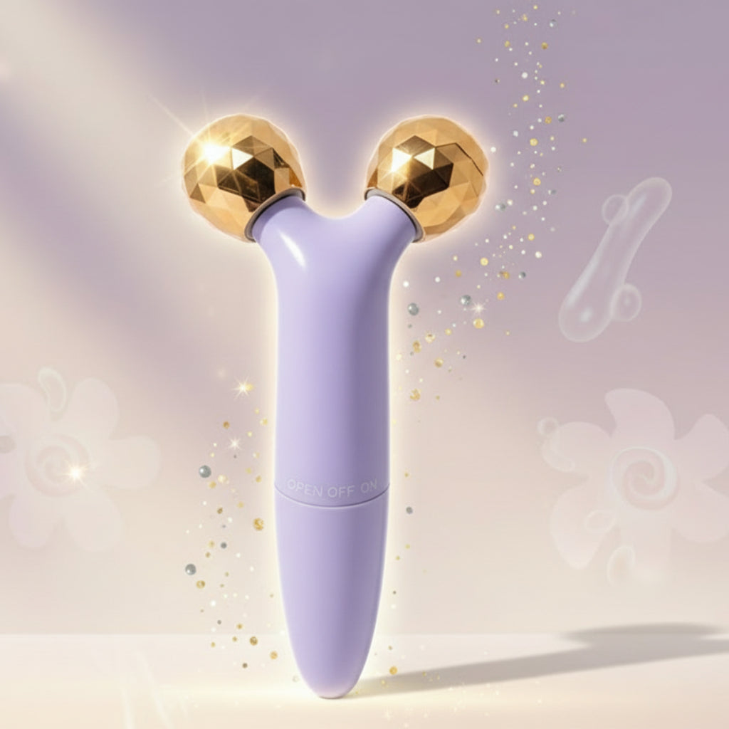 Roller Massager – Battery-Powered Face & Full Body Massager