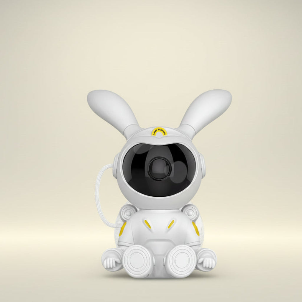 Modern Space Rabbit Star Projector Lamp