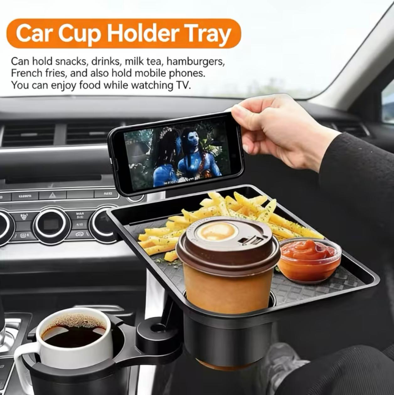 3-in-1 Car Cup Holder Expansion Tray