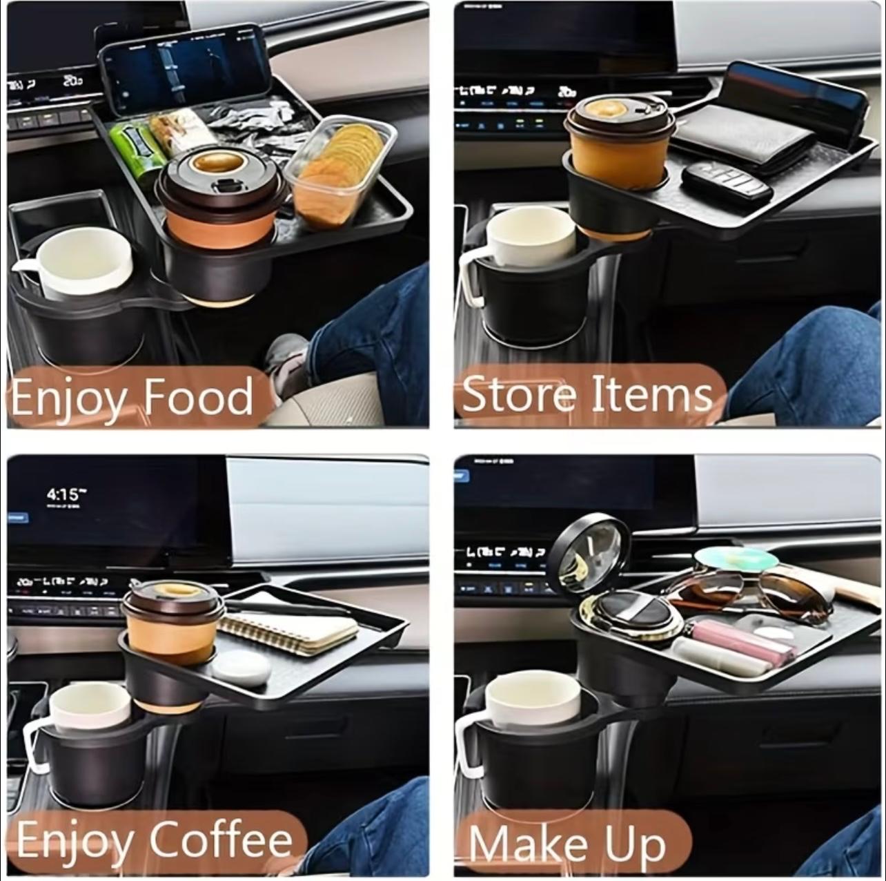 3-in-1 Car Cup Holder Expansion Tray