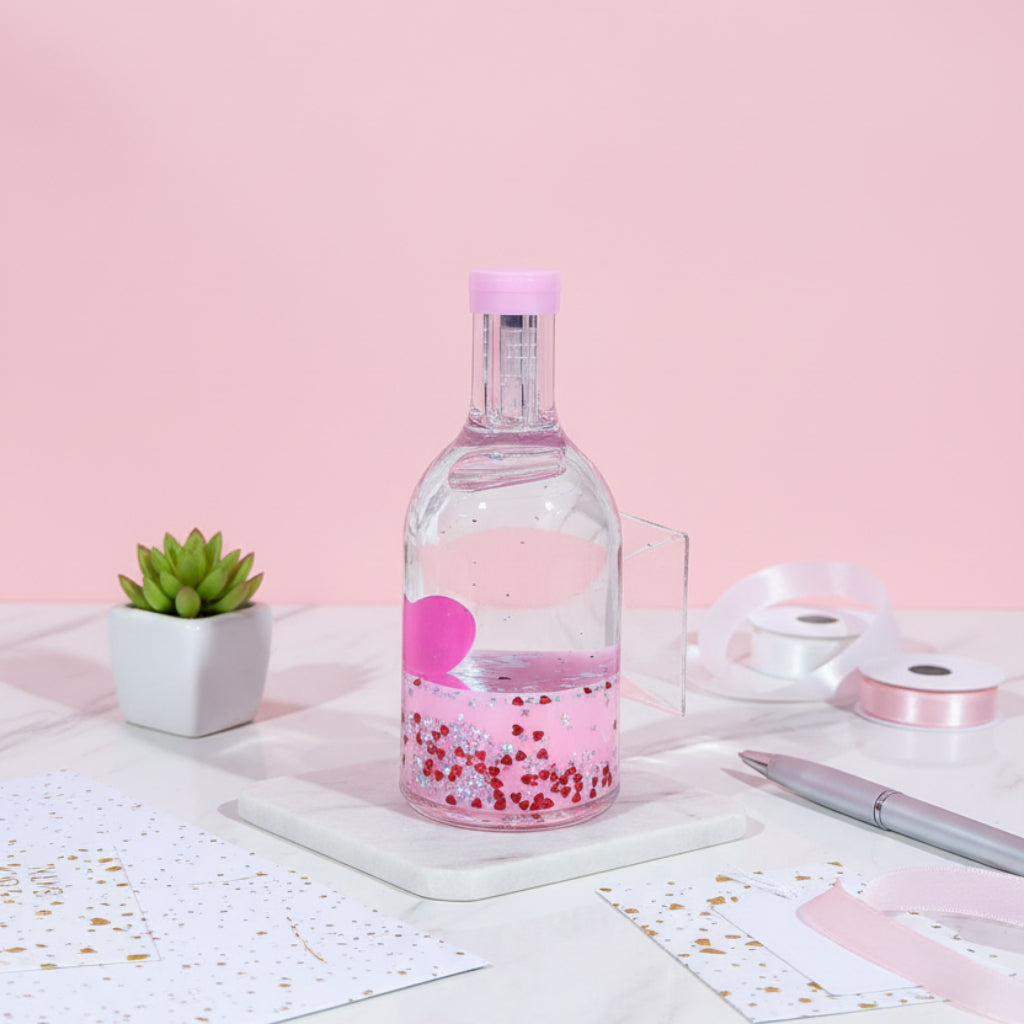 Colorful LED Desktop Bottle Decoration – Ambient Light for Home & Office