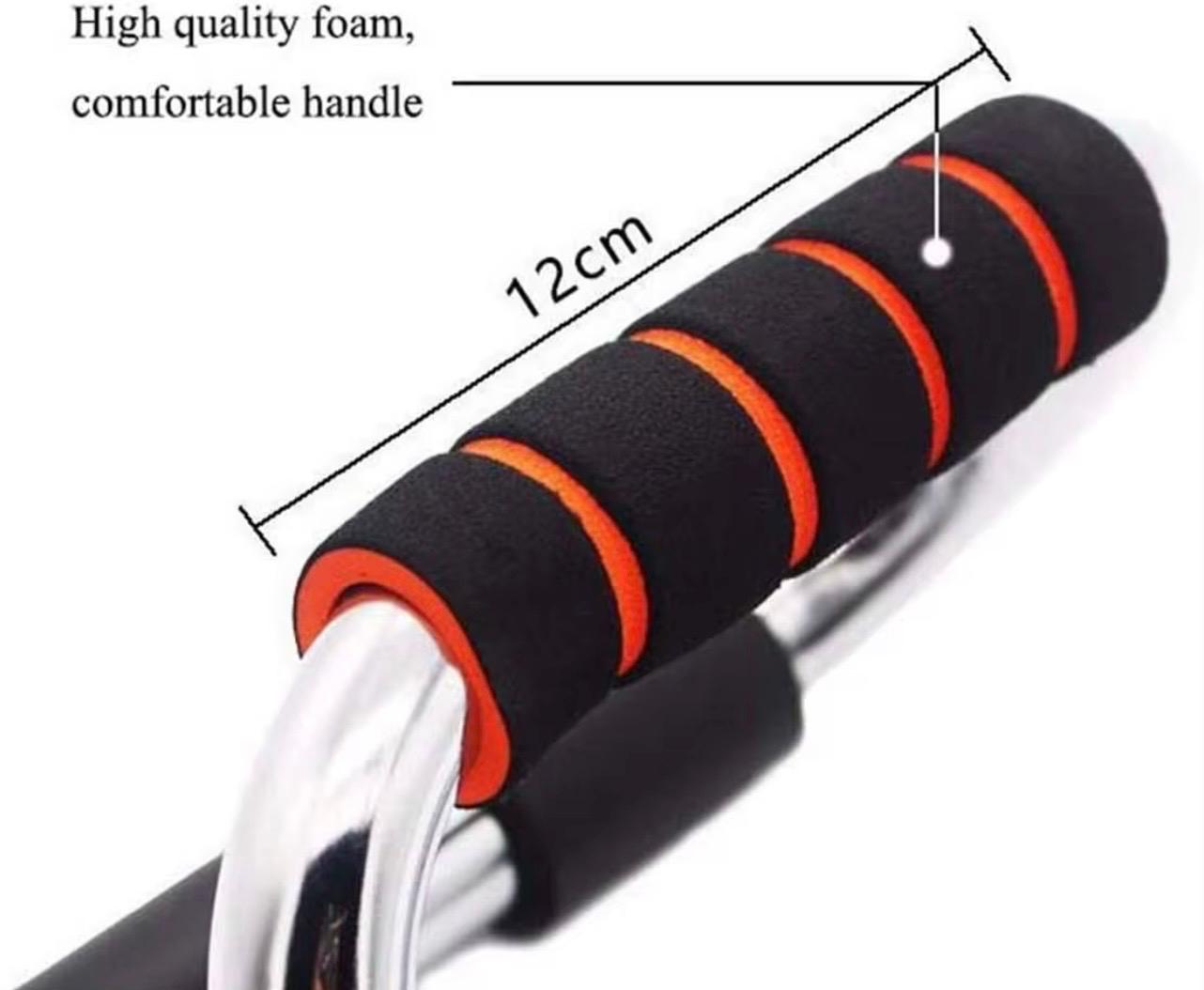 Push-Up Bars – Arms & Shoulder Training Exercise Stands with Non-Slip Foam Handles (Pair)