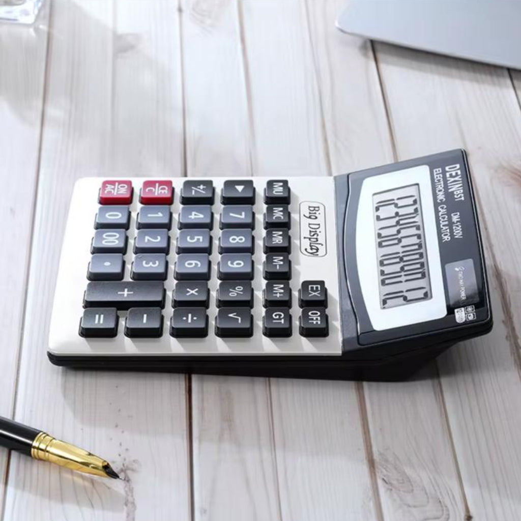 12-Bit Large Desktop Scientific DM1200V Calculator