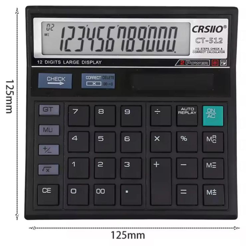 Financial & Accounting Special Calculator CT-512 – Business & Office Use