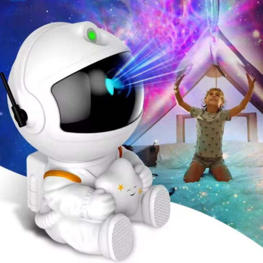 Astronaut Night Light Galaxy Projector – Baby Astronaut Starry Sky Light for Kids