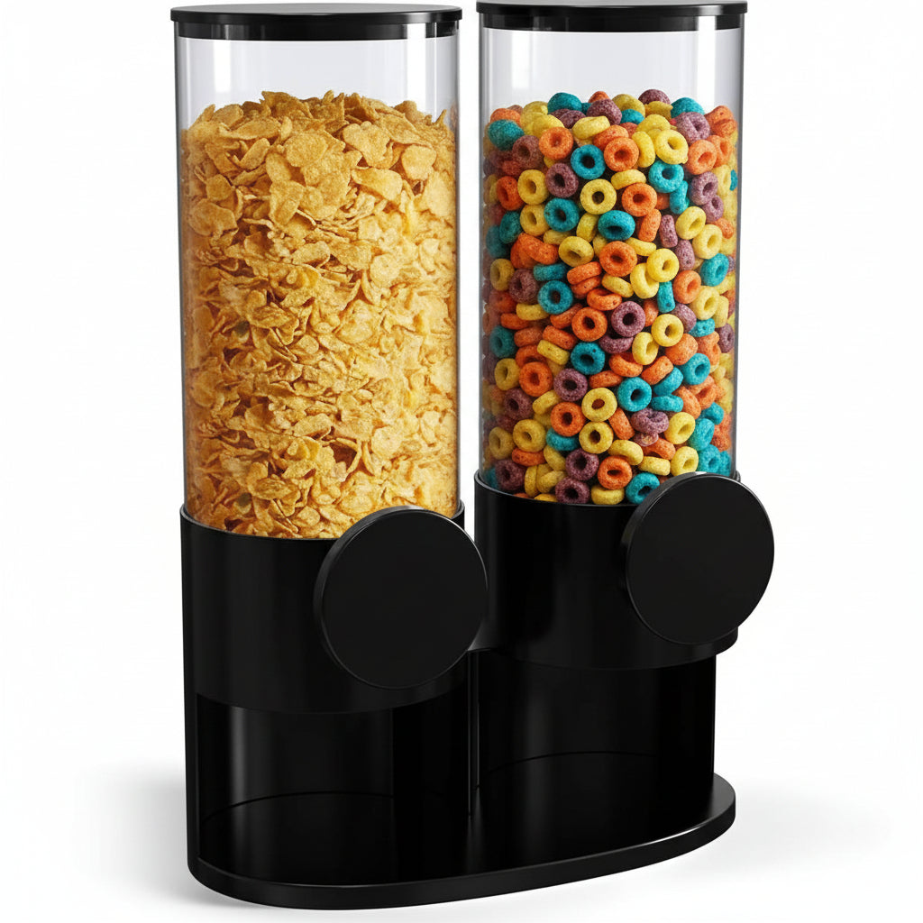 Dual Cereal & Dry Food Dispenser