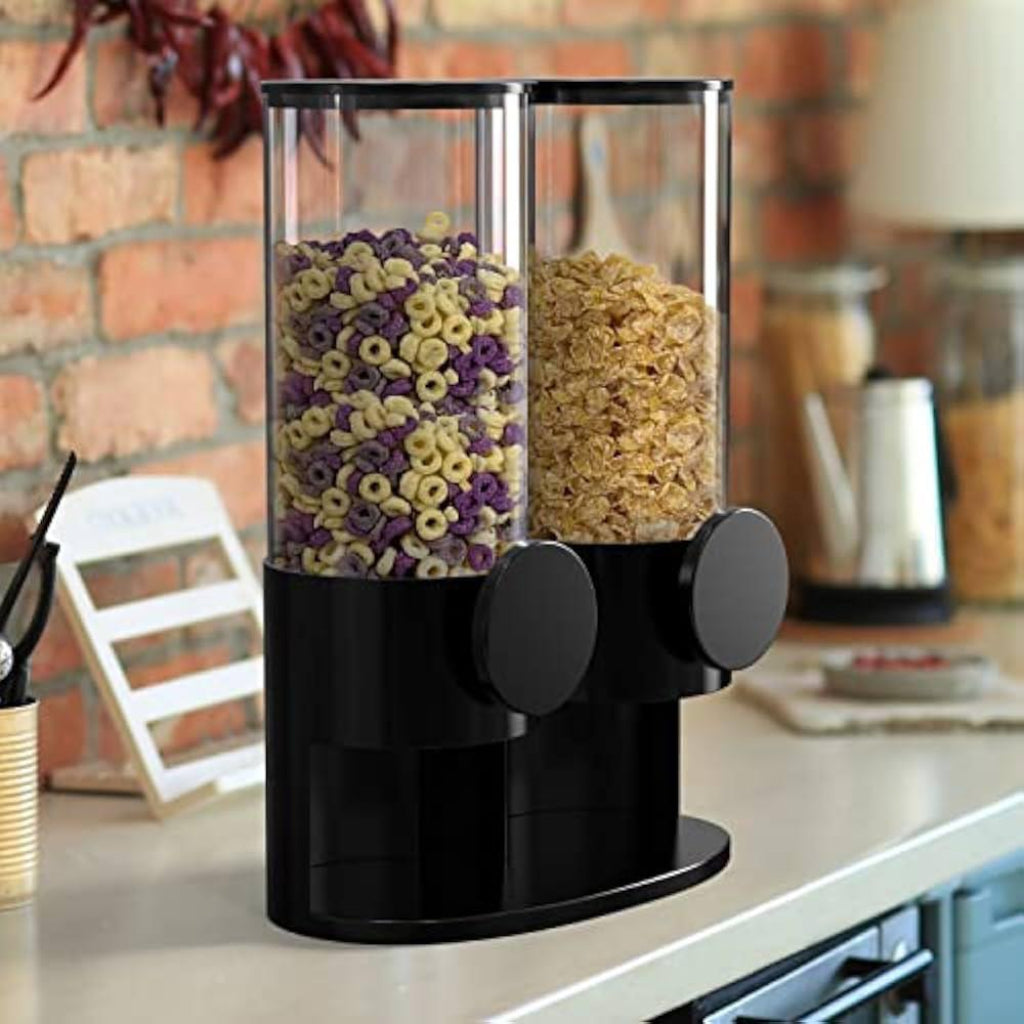 Dual Cereal & Dry Food Dispenser