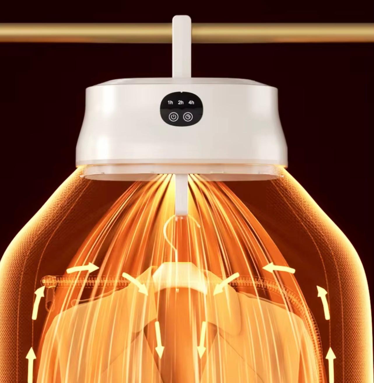 Portable Electric Clothes Dryer – Foldable Travel Home Use