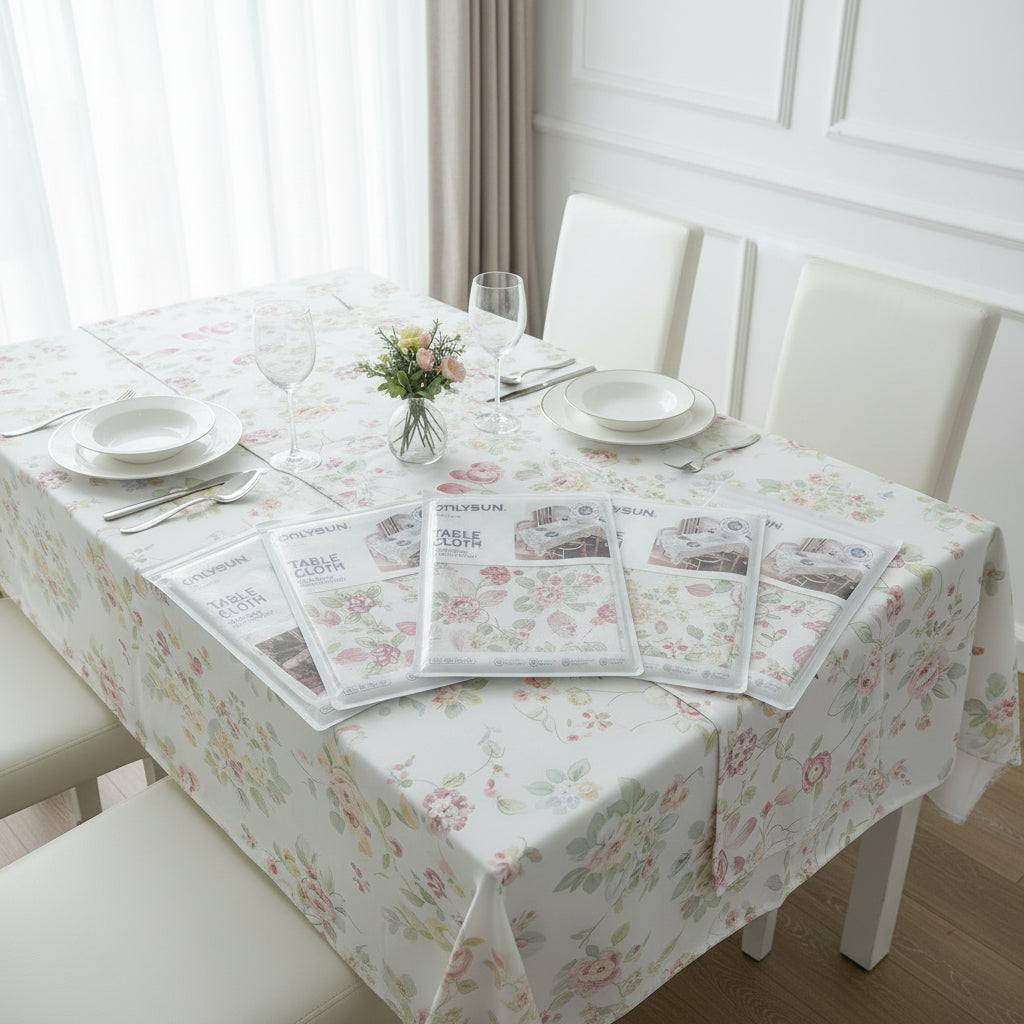 Elegant Polyester Table Cloth – Durable & Easy to Clean