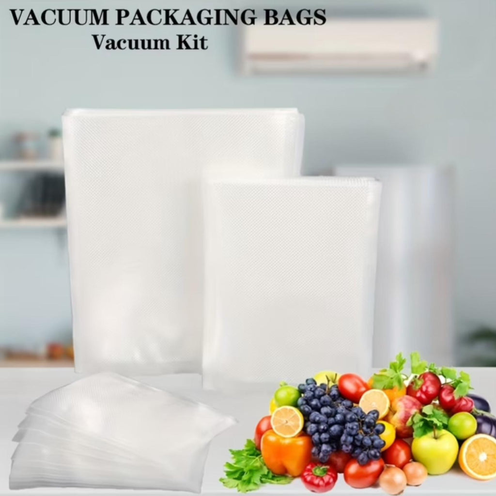 20pcs Vacuum Seal Food Storage Bags – Airtight Kitchen Vacuum Sealer Bags for Meat, Fruits & Vegetables