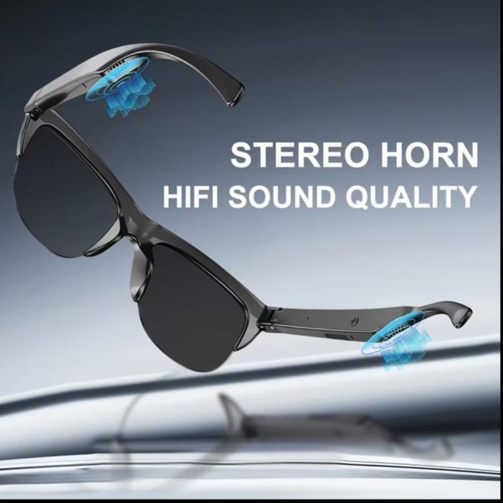 Wireless Touch Smart Glasses with Audio & Voice Call