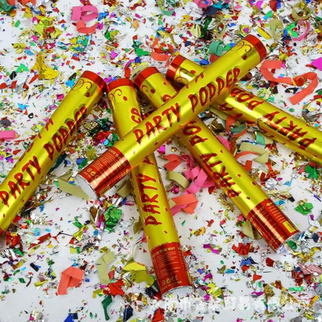 Party Popper Confetti Cannon Set
