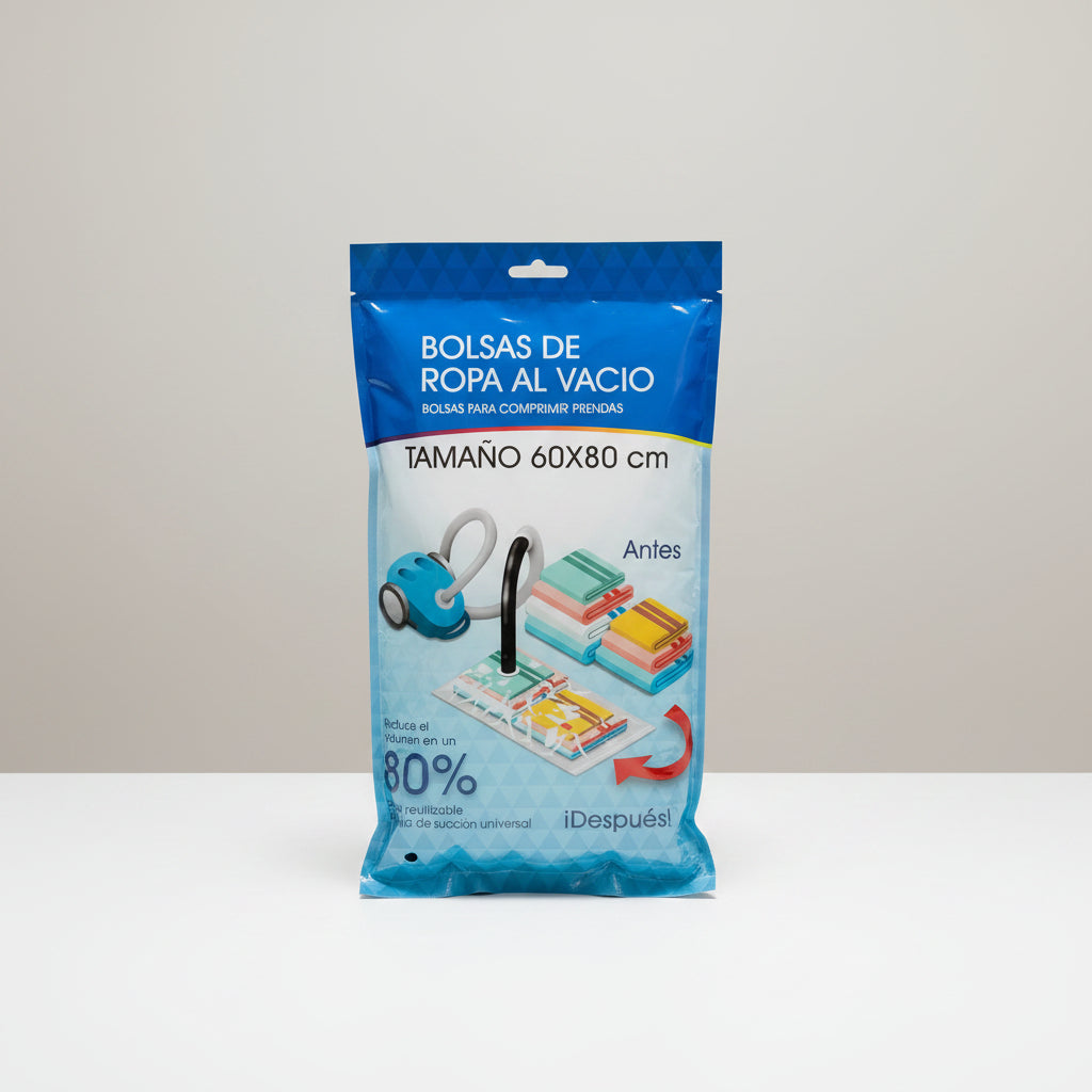 Vacuum Storage Bags 60x80 cm Space Saving Clothes Organizer