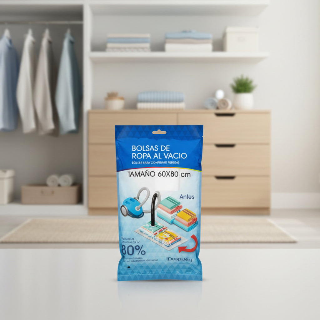 Vacuum Storage Bags 60x80 cm Space Saving Clothes Organizer