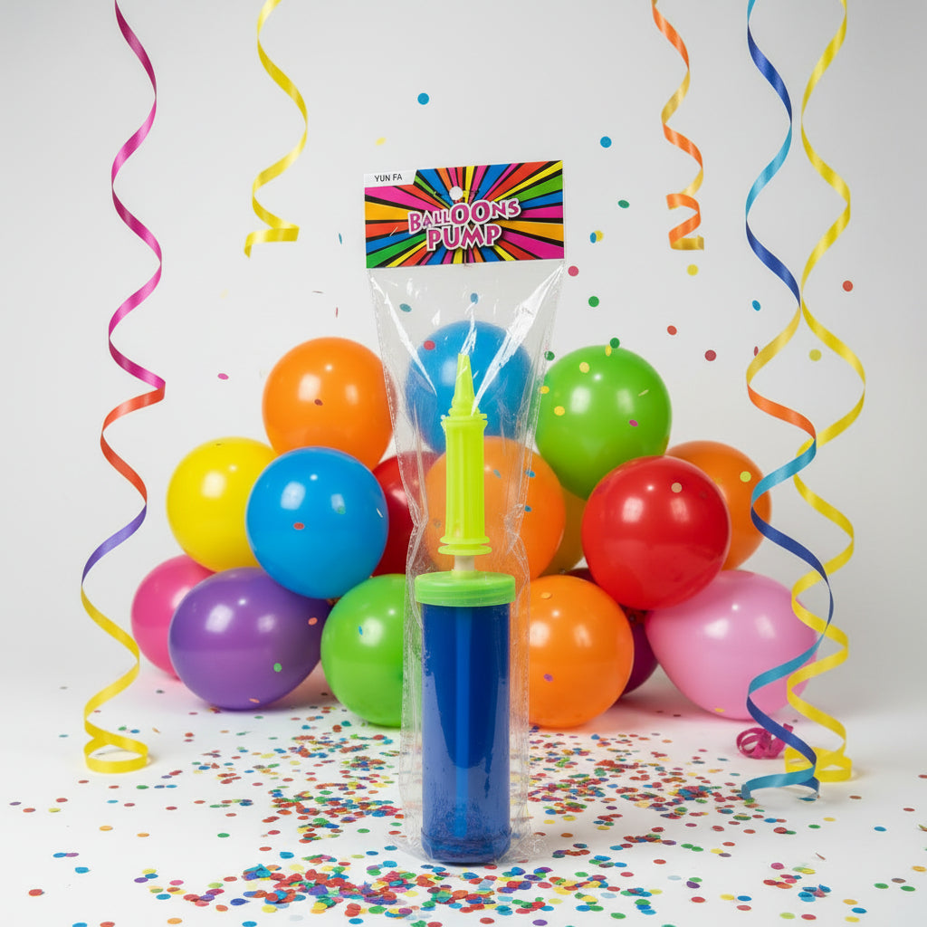 Balloon Air Pump Hand Inflator | Portable Manual Pump for Party Balloons