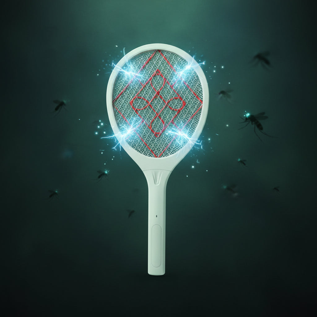 Electric Mosquito Swatter USB Rechargeable Mosquito Killer Racket