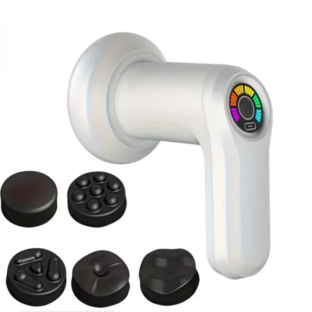 Electric Body Massager USB Rechargeable Handheld Waist, Abdomen & Leg Massager