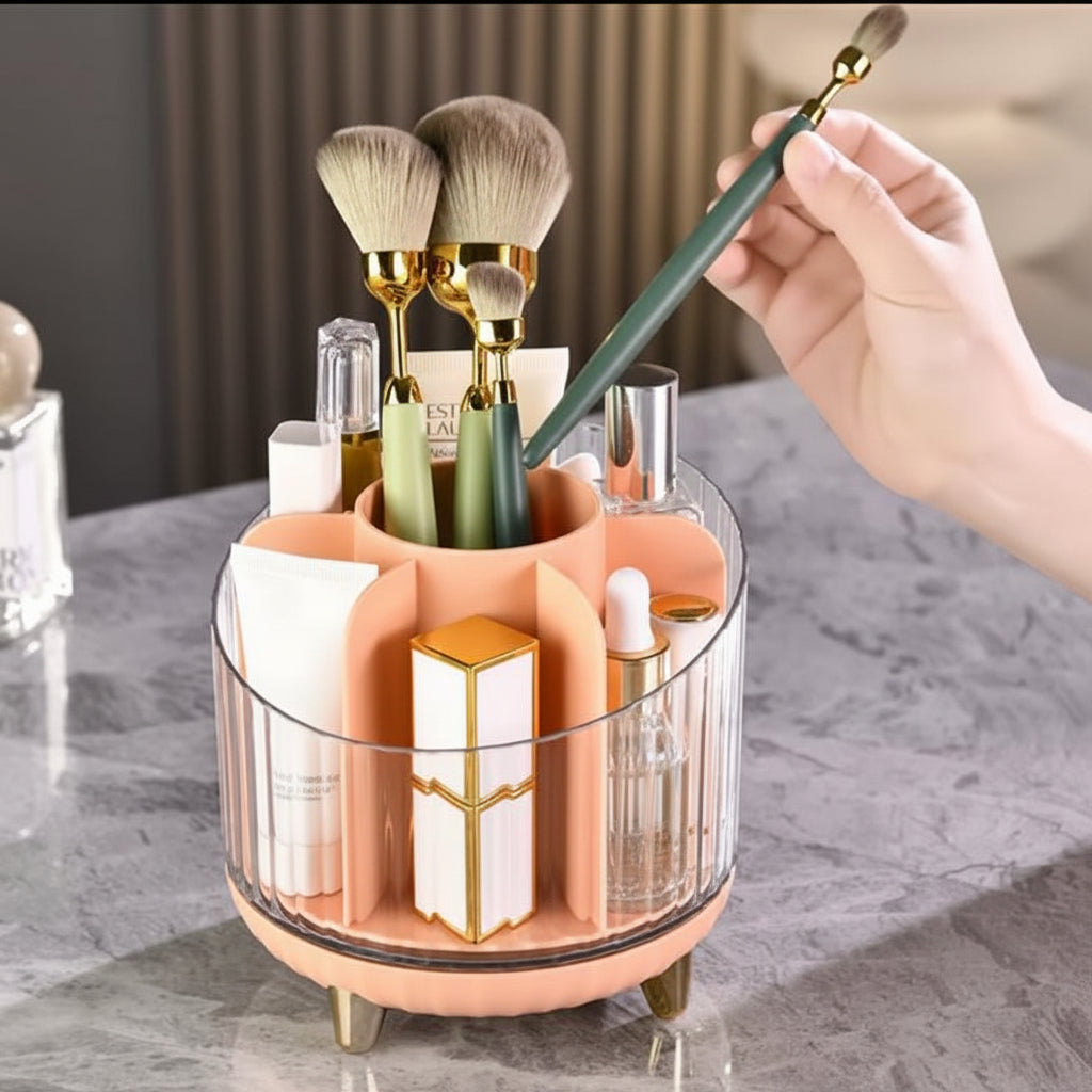 Rotating Desktop Cosmetics Storage Organizer