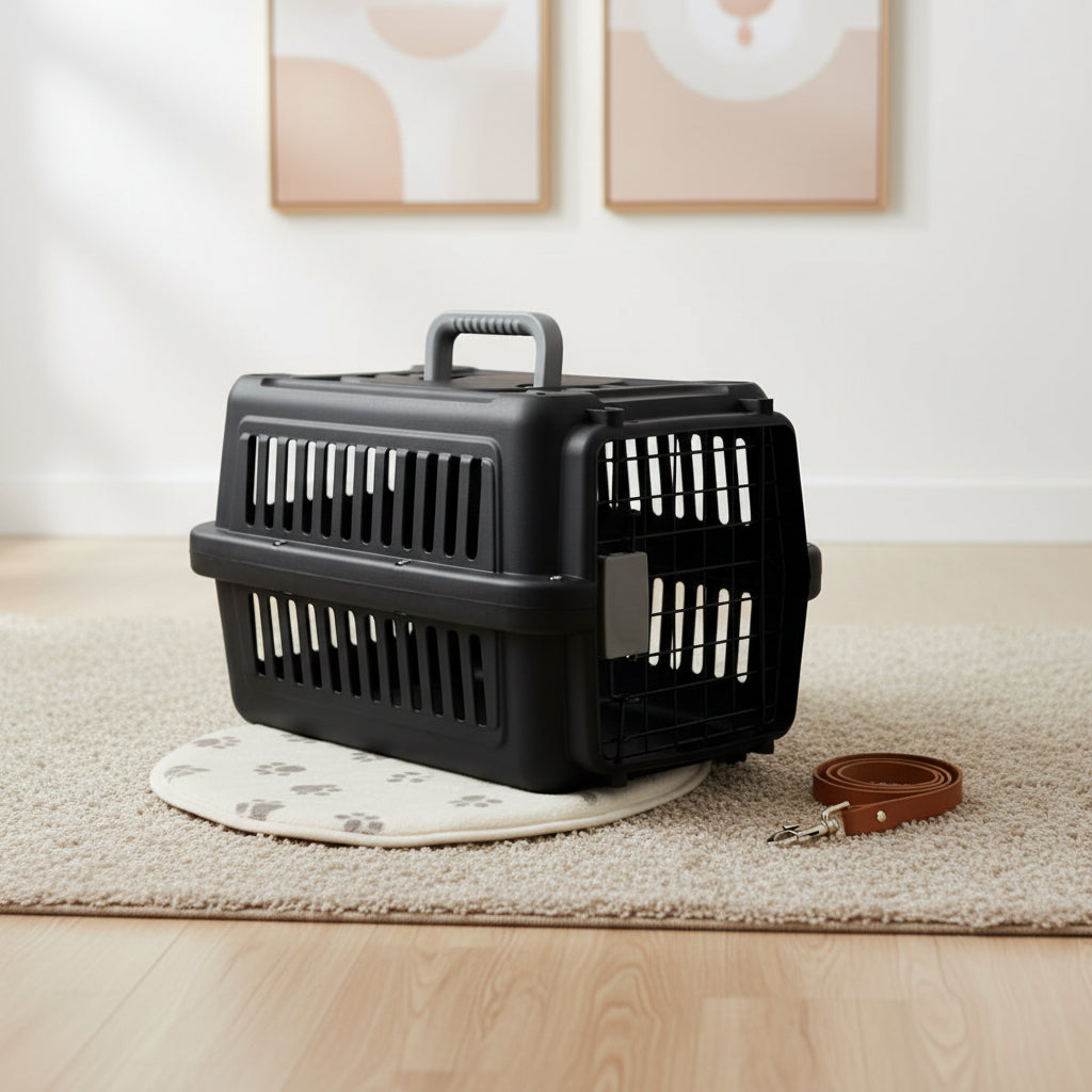 Pet Travel Carrier Cage for Small Dogs & Cats