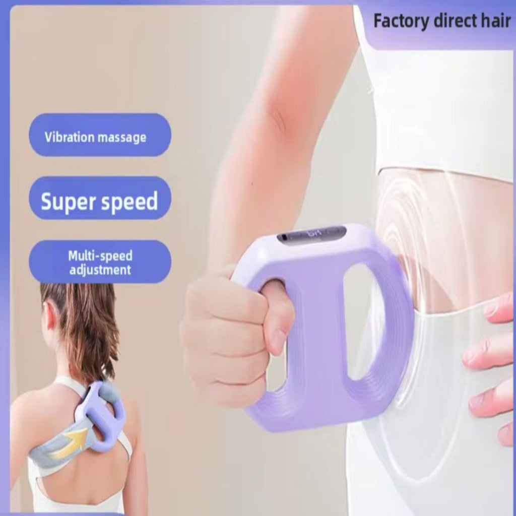Body Back Deep Tissue Vibration Massager – Mini Fascial Muscle Relaxation & Yoga Massage Device