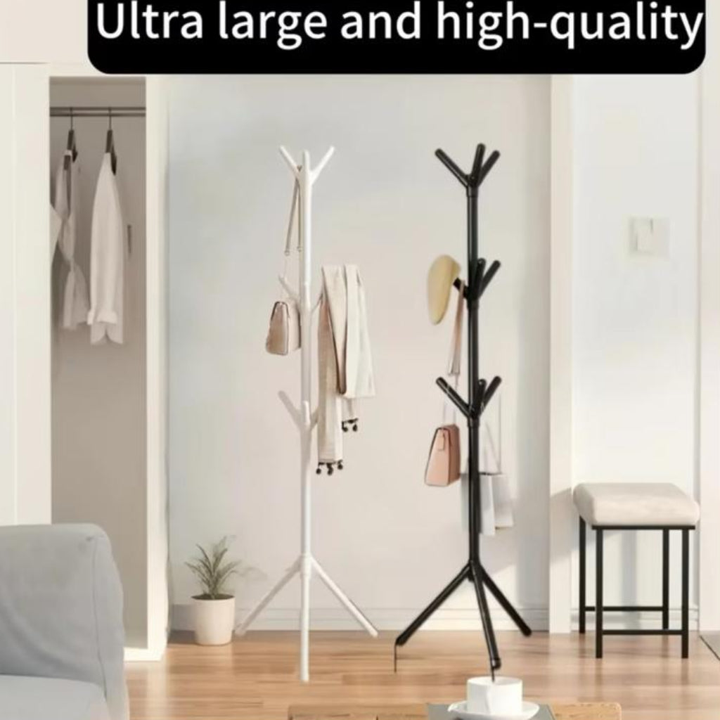 Standing Clothes Rack – Modern Space-Saving Garment Organizer for Clothes, Bags & Accessories