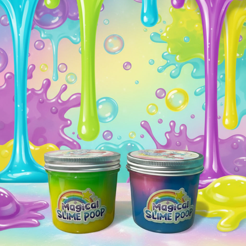 Slime – Colorful Sparkling Stretchy Toy for Kids