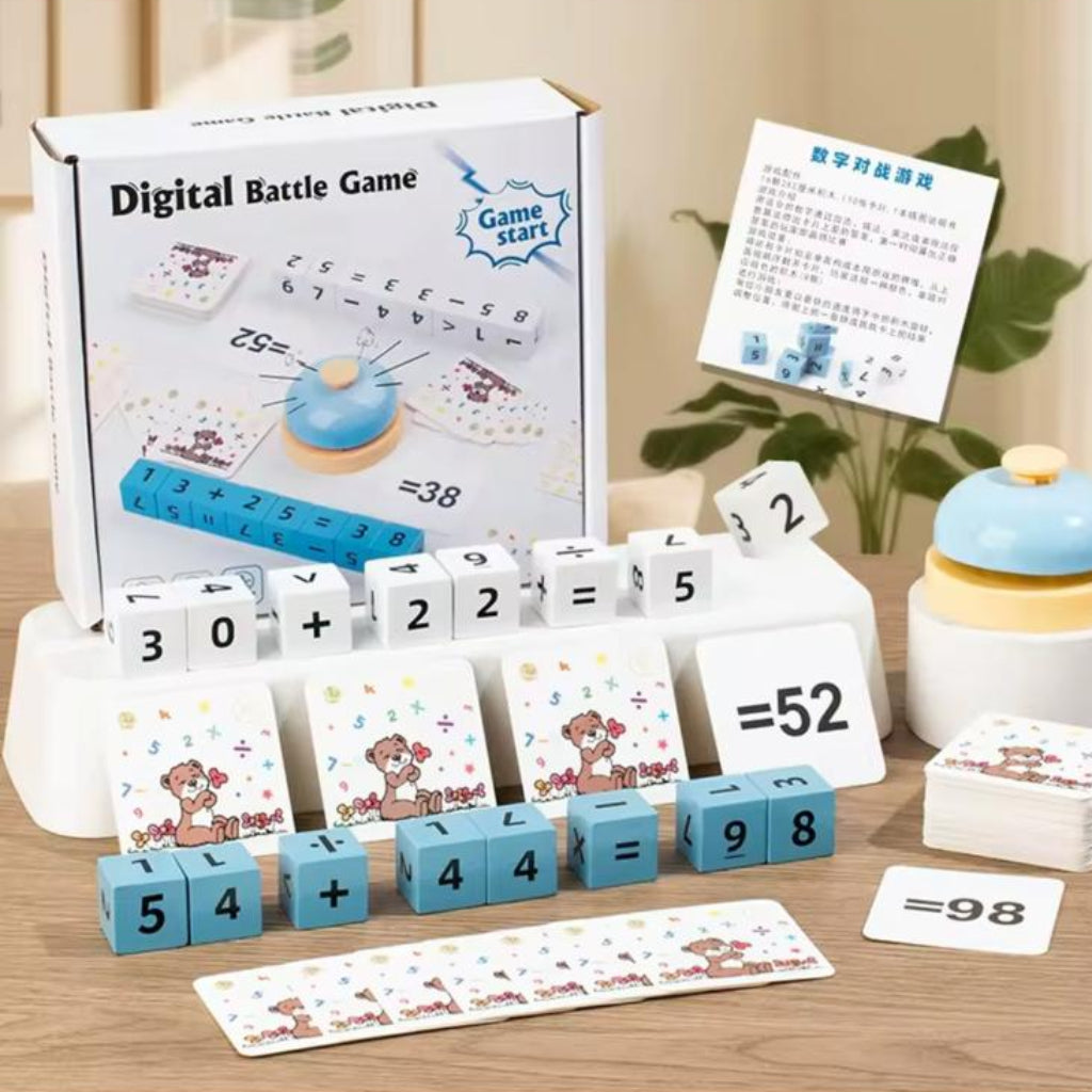 Children's Math Operation Blocks – Logical Thinking & Number Learning Educational Toy