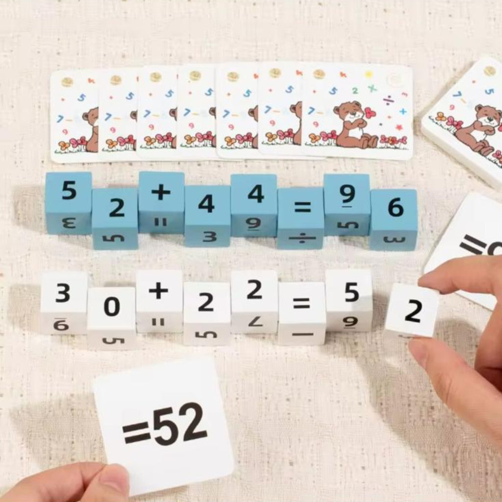 Children's Math Operation Blocks – Logical Thinking & Number Learning Educational Toy