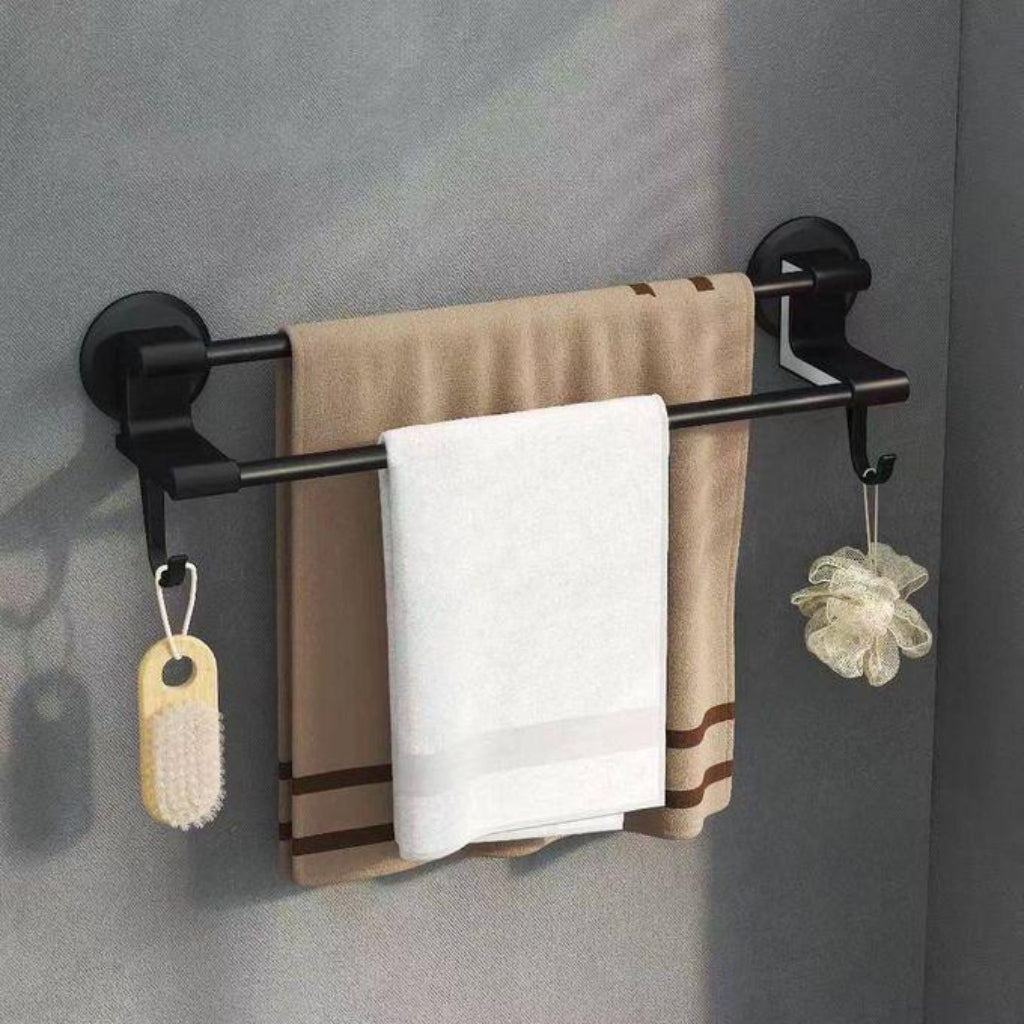 Towel Holder Rack – Wall Mounted Bathroom Towel Organizer
