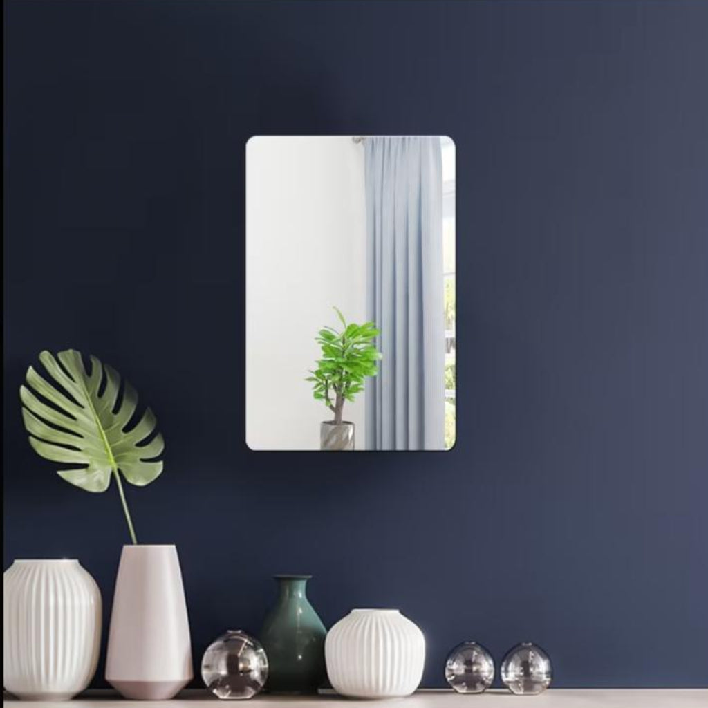 Mirror Decorative Wall Sticker – Self-Adhesive Removable Wall Decor for Home