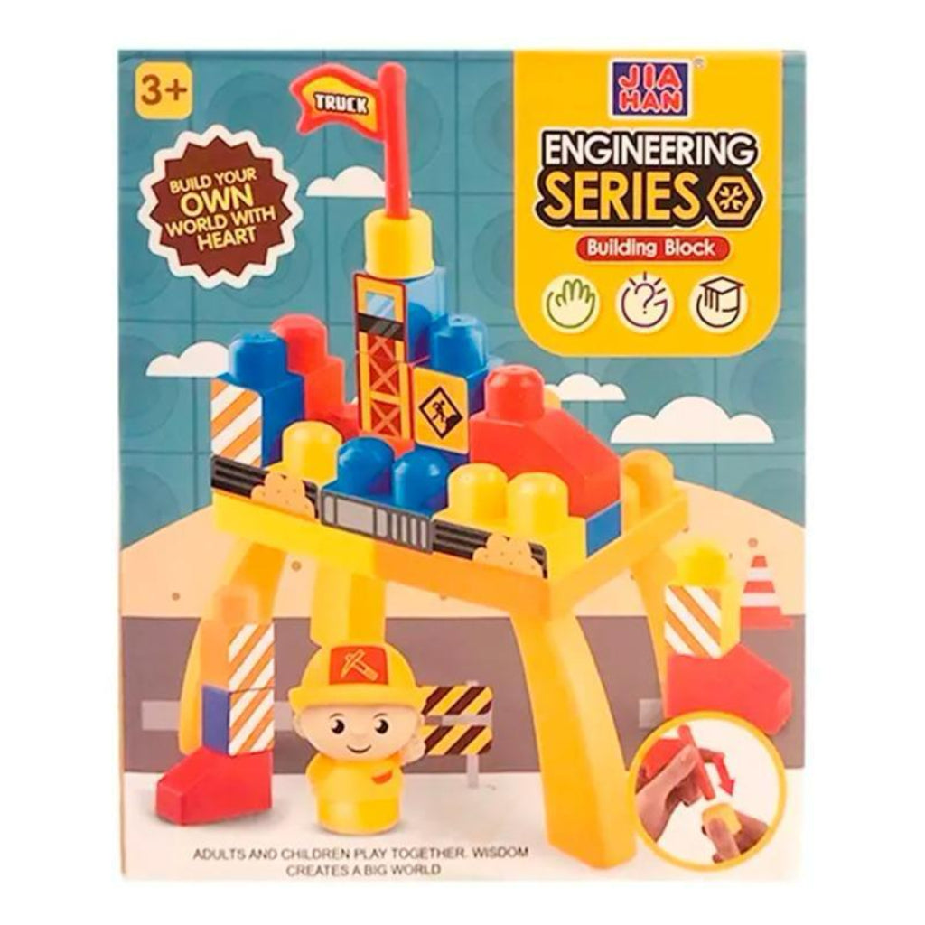 30 PCS Construction Building Blocks Set – Creative Educational Toy for Kids