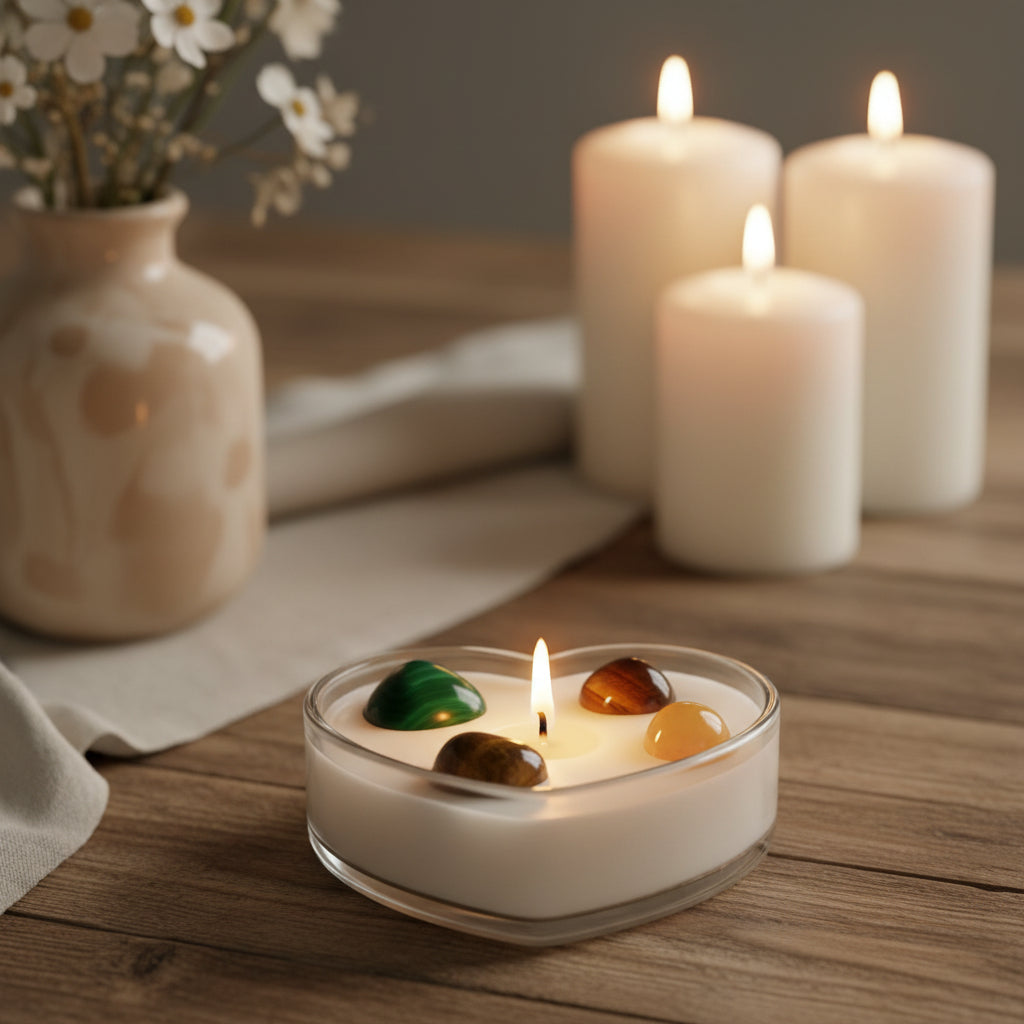 Glass Candle – Fragrant Aromatherapy Candle for Home Décor
