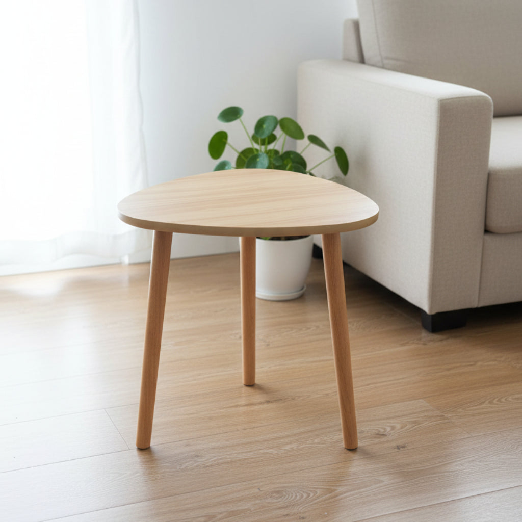 Mini Wooden Table – Compact Multipurpose Desktop & Bedside Stand