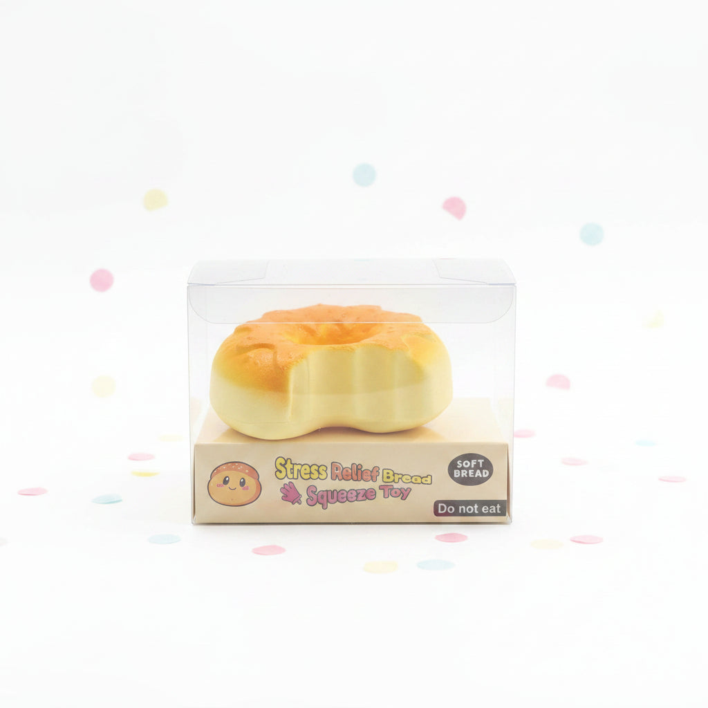 Bread Squishy Stress Relief Toy – Soft Slow Rising Foam