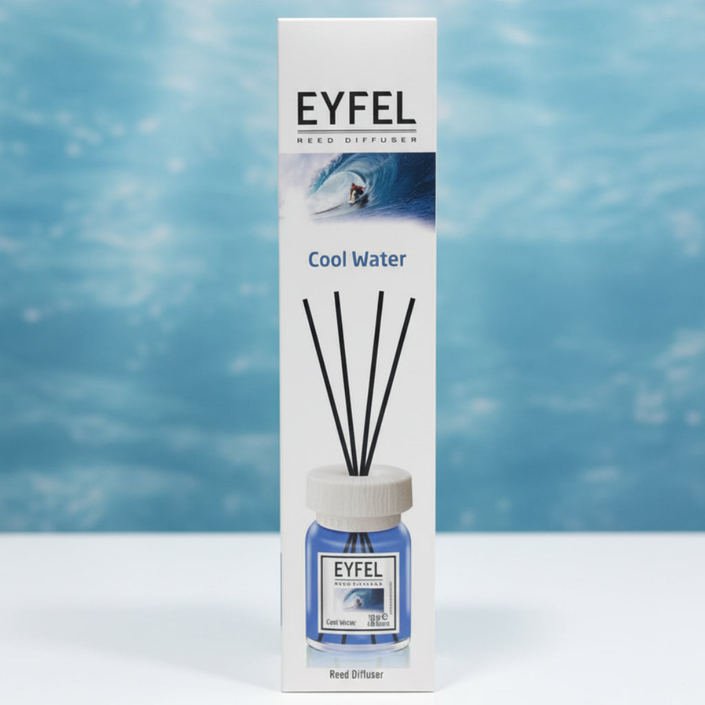 EYFEL Reed Diffuser – Melon & Cool Water Fragrance, 120 ml