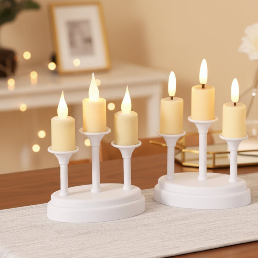 Battery-Operated LED Candle Light – Flameless Decorative Candle