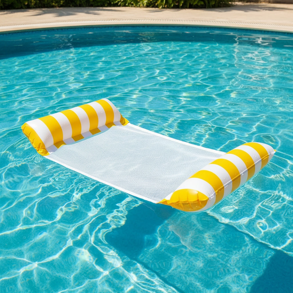 Inflatable Pool Hammock Float – Multi-Purpose Floating Water Lounge Chair