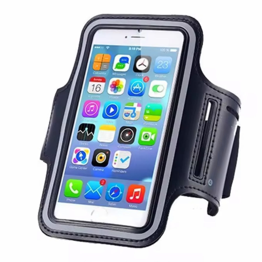 Sports Running Armband - Adjustable Phone Holder Pouch for Fitness, Running, and Cycling