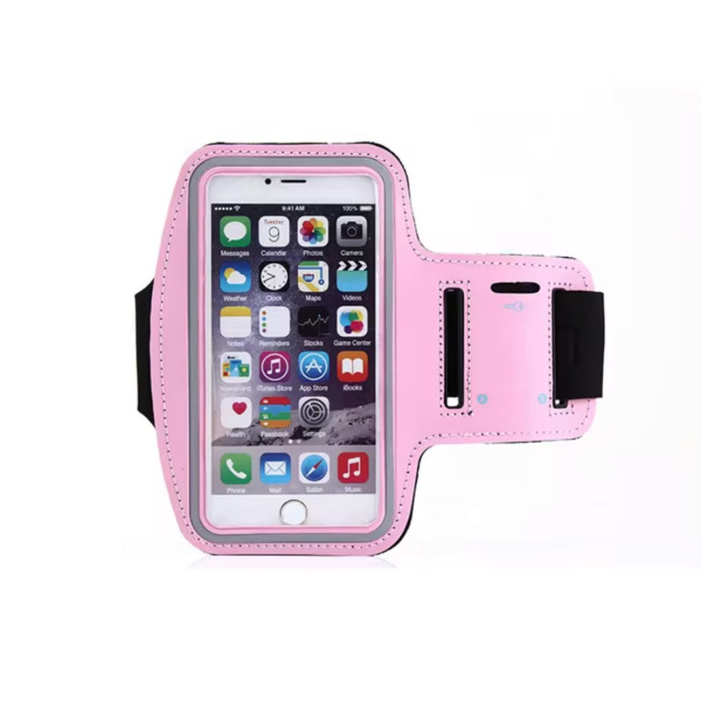 Sports Running Armband - Adjustable Phone Holder Pouch for Fitness, Running, and Cycling