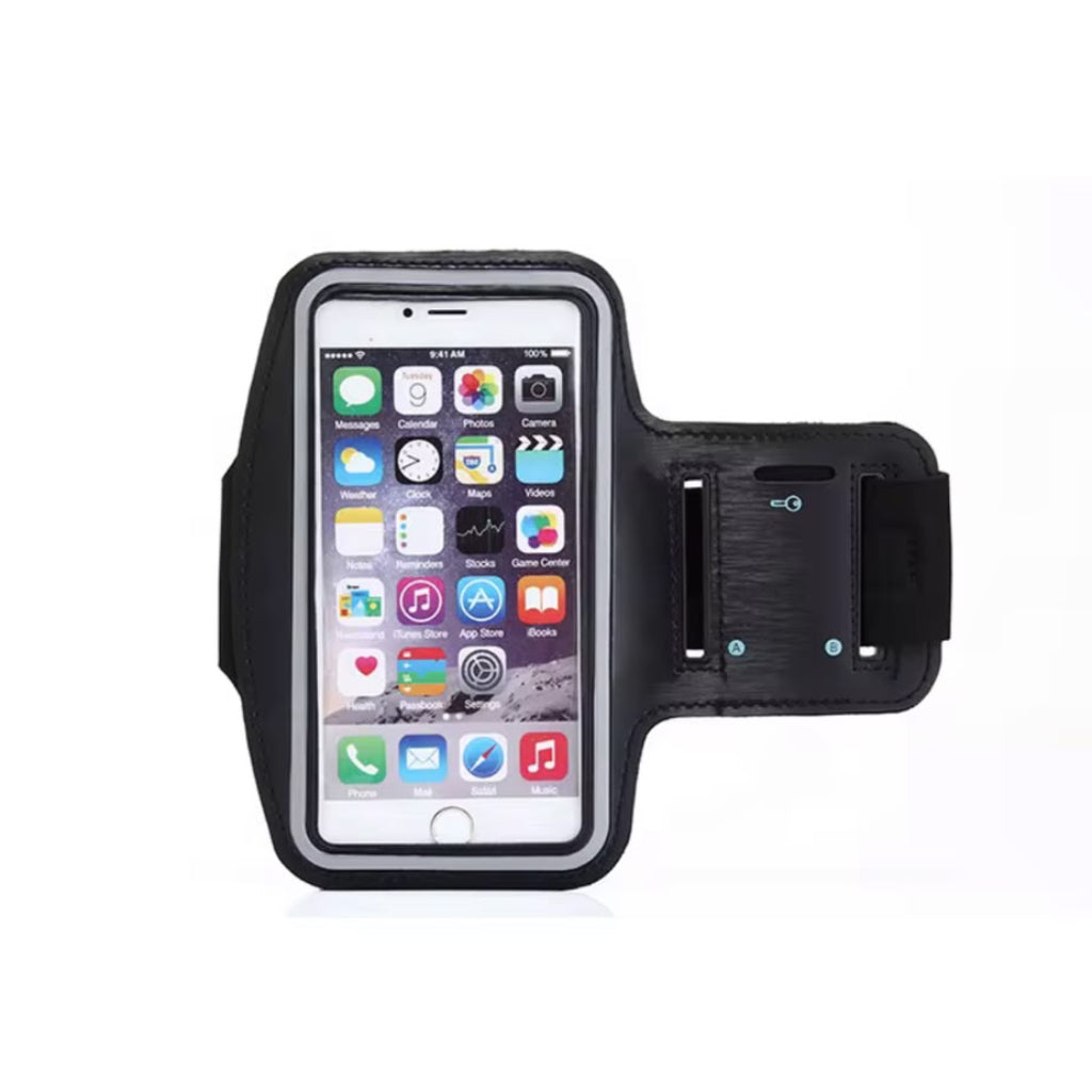 Sports Running Armband - Adjustable Phone Holder Pouch for Fitness, Running, and Cycling