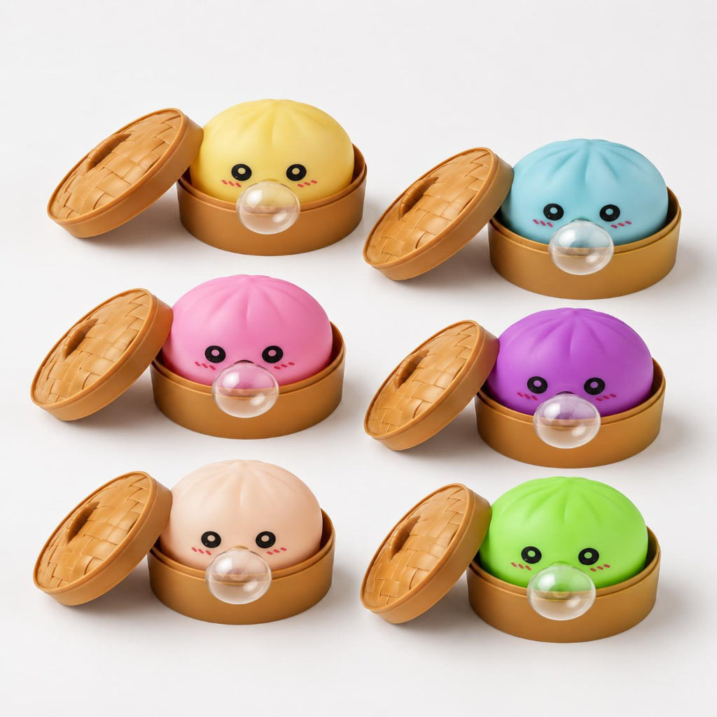 Bubble Dumpling Squeeze Toy – Soft Plastic Interactive Stress Relief Fidget Toy