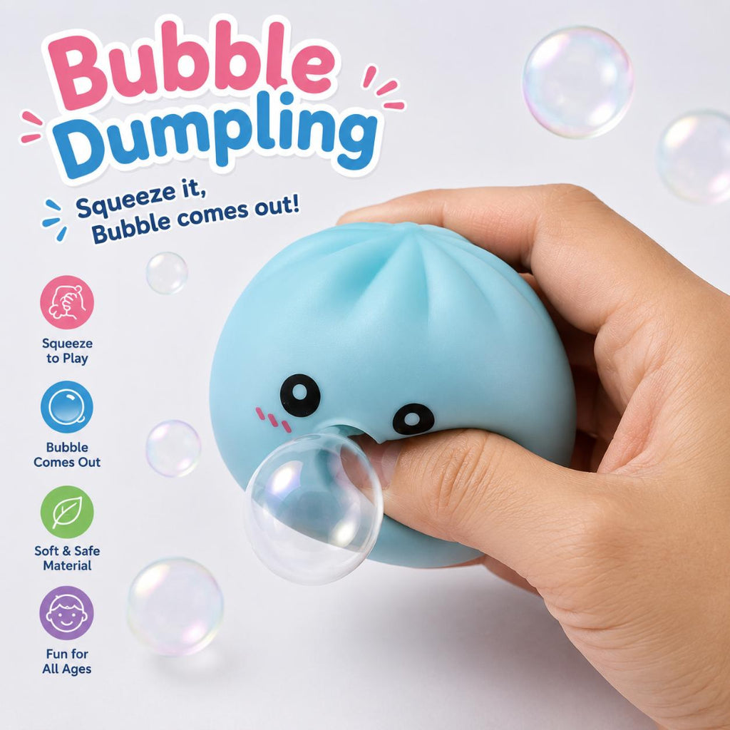 Bubble Dumpling Squeeze Toy – Soft Plastic Interactive Stress Relief Fidget Toy